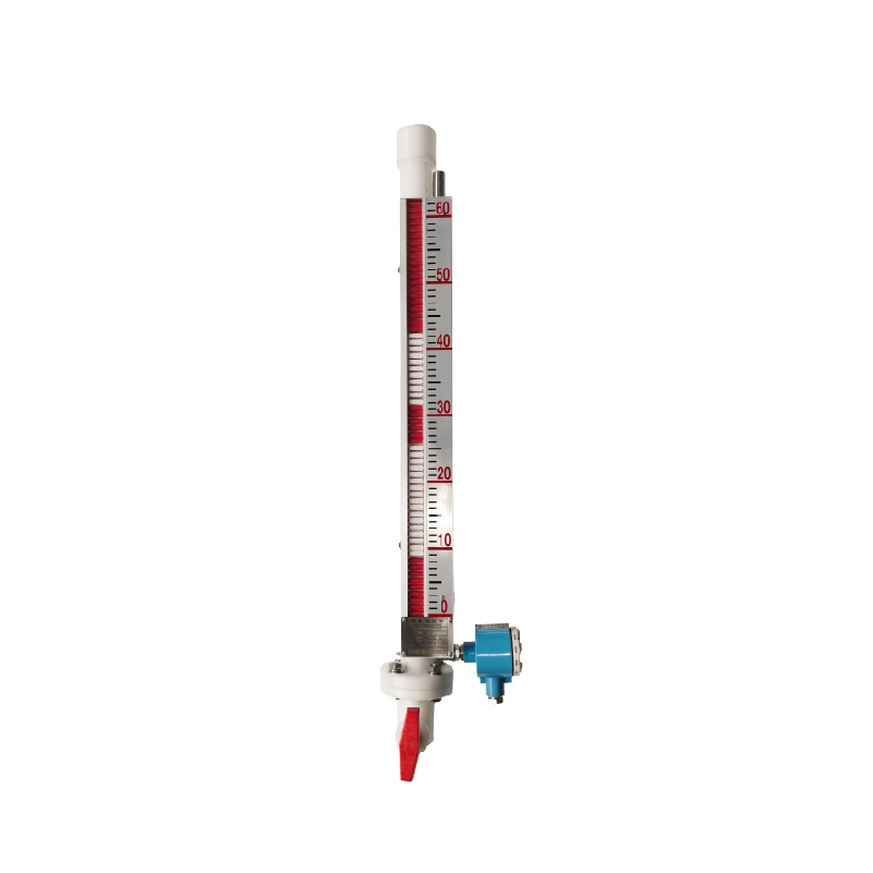  Magnetic flap level gauge
