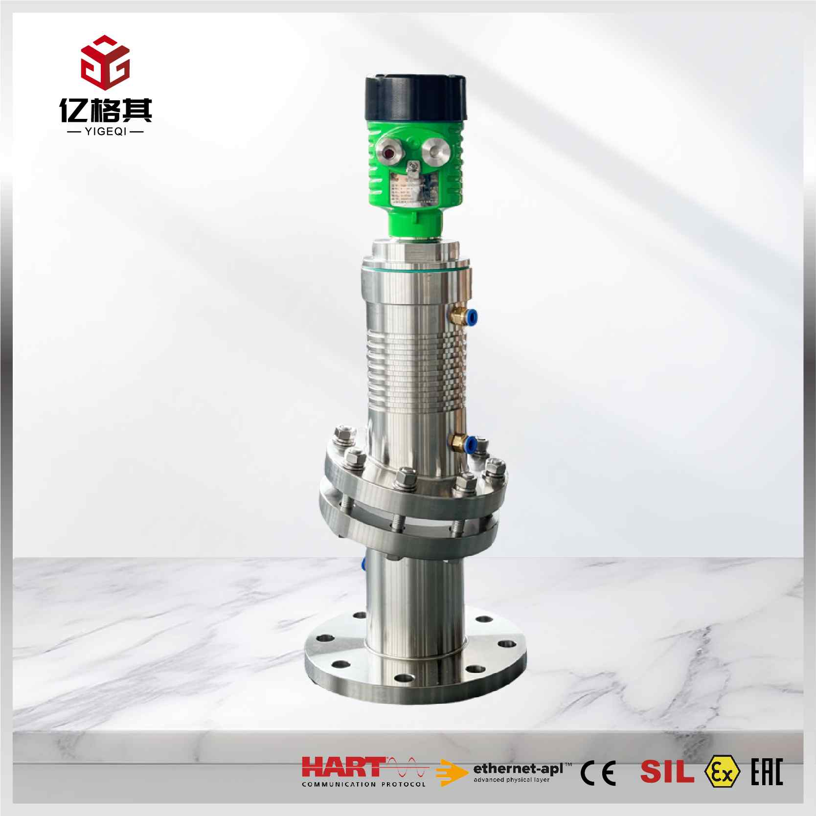 ultra-high-temperature radar level gauge