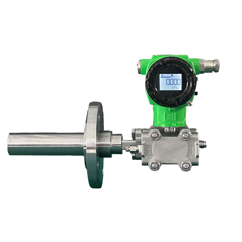 extended insertion flange level transmitter